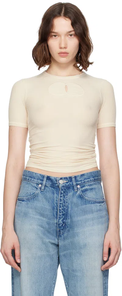 Baserange Beige Chain T-shirt
