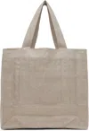 Baserange Beige Indre Tote In Undyed
