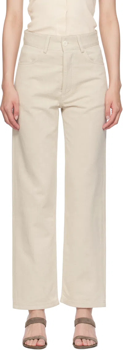 Baserange Beige Tajo Jeans