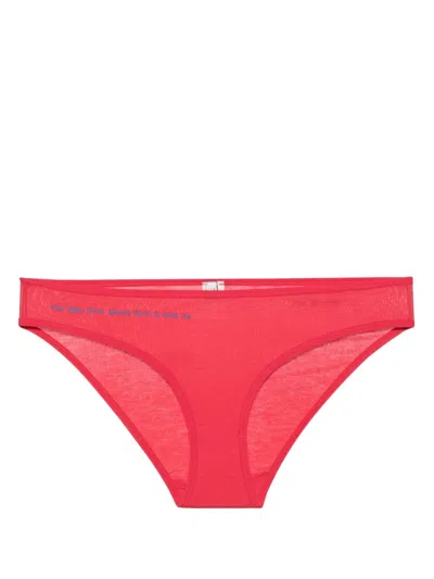 Baserange Bell Briefs In Red