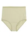 Baserange Bell Highwaist Briefs In Green