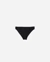 Baserange Triangle Bikini Bottoms In Black