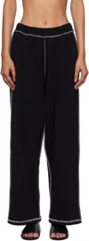 Baserange Black Camer Lounge Pants
