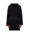 Baserange Camer Contrast-stitch Turtleneck Top In Black