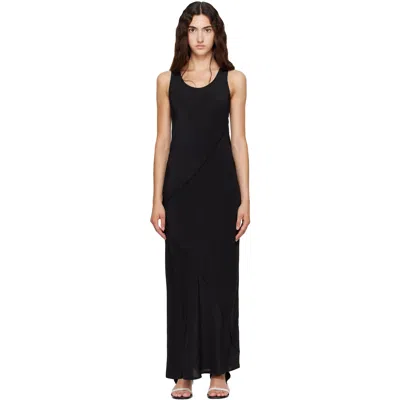 Baserange Black Lava Maxi Dress