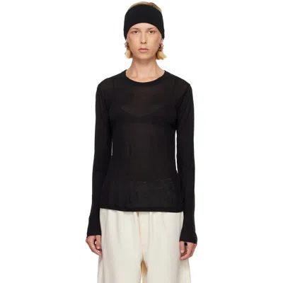 Baserange Black Long Sleeve T-shirt
