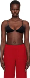Baserange Black Mississippi Bra In Black