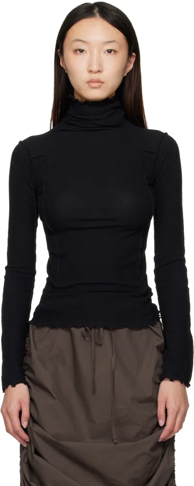 Baserange Black Omato Turtleneck