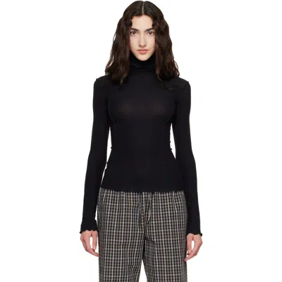 Baserange Black Omato Turtleneck