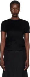 Baserange Black Omo T-shirt In Black