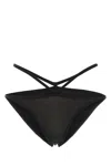 Baserange Cotton Ribbed Low-rise Brief With Strappy Waistband