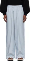 Baserange Blue Claude Lounge Pants In Blue