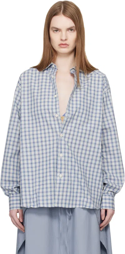 Baserange Blue Claude Shirt