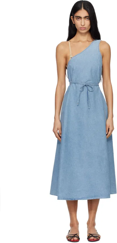 Baserange Blue Eye Denim Midi Dress