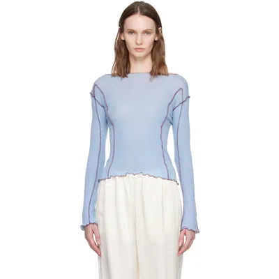 Baserange Blue Omato Long Sleeve T-shirt