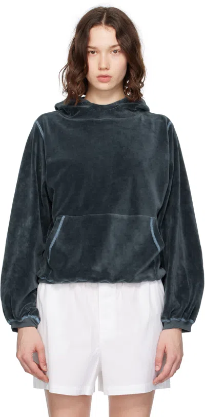 Baserange Blue Pillow Hoodie