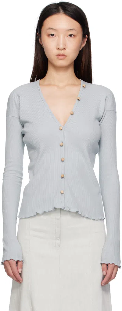 Baserange Blue Tav Cardigan