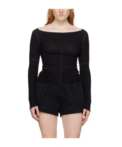 Baserange Black Cinder Long Sleeve T-shirt
