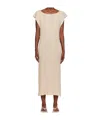 Baserange Boat Neck Knit Dress In Neutral