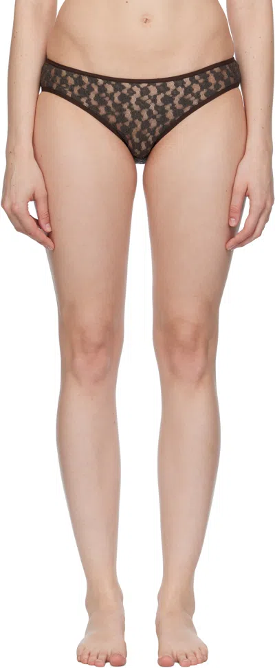 Baserange Brown Crescent Briefs