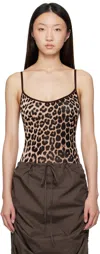 Baserange Brown Emily Bodysuit