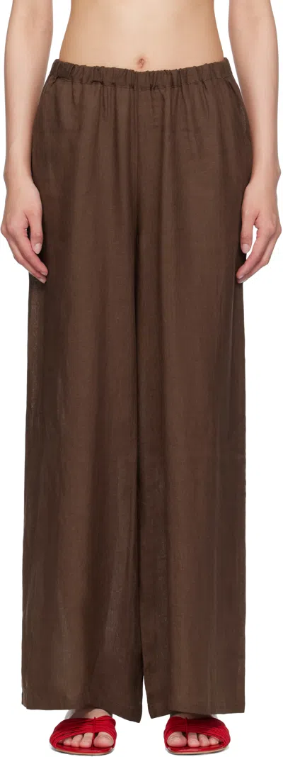 Baserange Brown Sepia Lounge Pants