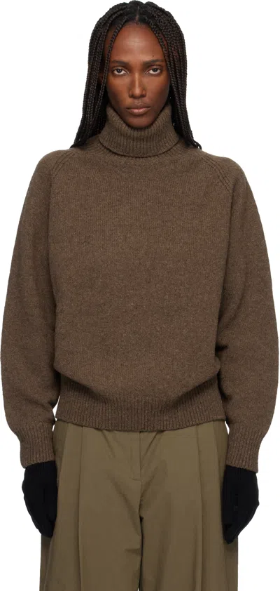 Baserange Brown Soar Turtleneck