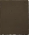 Baserange Brown Whit Scarf In Teak Brown