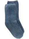 Baserange Buckle Socks In Blue