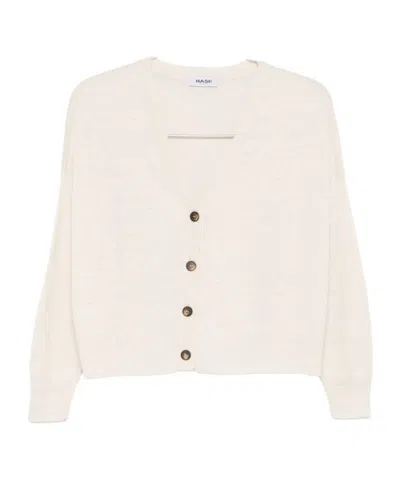 Baserange Button Cardigan In Neutral