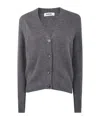 Baserange Button-front Cardigan In Gray