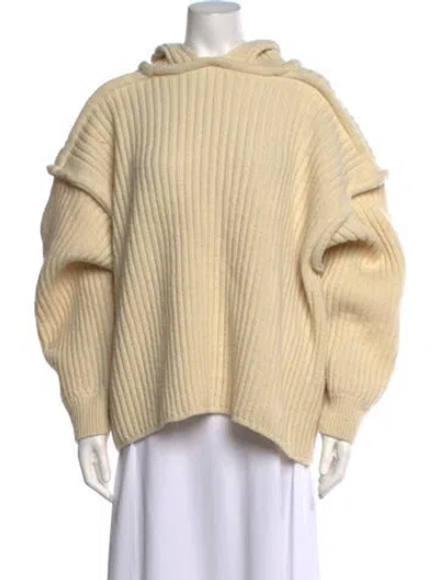 Pre-owned Baserange Cashmere Crew Neck Sweater In Neutrals