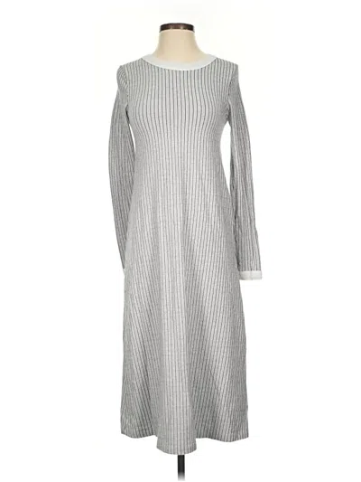 Pre-owned Baserange Casual Dress In Gray