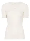 Baserange Chain T-shirt In Neutrals