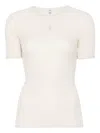 Baserange Chain T-shirt In Nude