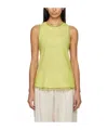 Baserange Contrast-sewn Vest In Multicolor