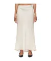 Baserange Off-white Dydine Maxi Skirt In White