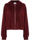 Baserange Hoodie Aus Cord In Rot