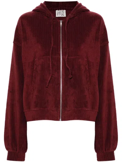 Baserange Hoodie Aus Cord In Brown