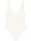 Baserange Crescent Bodysuit In Neutrals