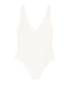 Baserange Crescent Bodysuit In White