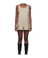 Baserange Beige Tank Jumpsuit In Multi