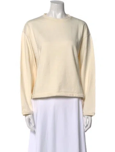 Pre-owned Baserange Crew Neck Long Sleeve Sweatshirt In Neutral