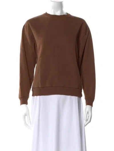 Pre-owned Baserange Crew Neck Long Sleeve Sweatshirt W/ Tags In Brown
