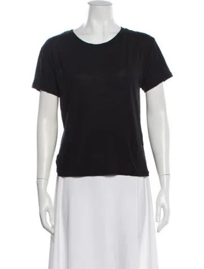 Pre-owned Baserange Crew Neck Short Sleeve T-shirt In Black