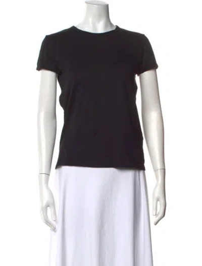 Pre-owned Baserange Crew Neck Short Sleeve T-shirt In Black