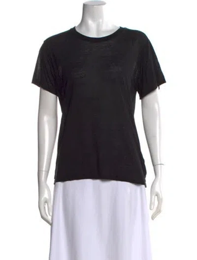 Pre-owned Baserange Crew Neck Short Sleeve T-shirt In Black