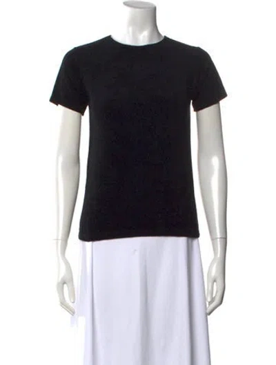 Pre-owned Baserange Crew Neck Short Sleeve T-shirt In Black
