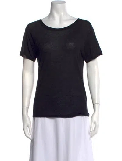 Pre-owned Baserange Crew Neck Short Sleeve T-shirt In Black