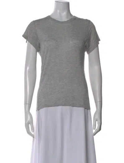 Pre-owned Baserange Crew Neck Short Sleeve T-shirt In Gray
